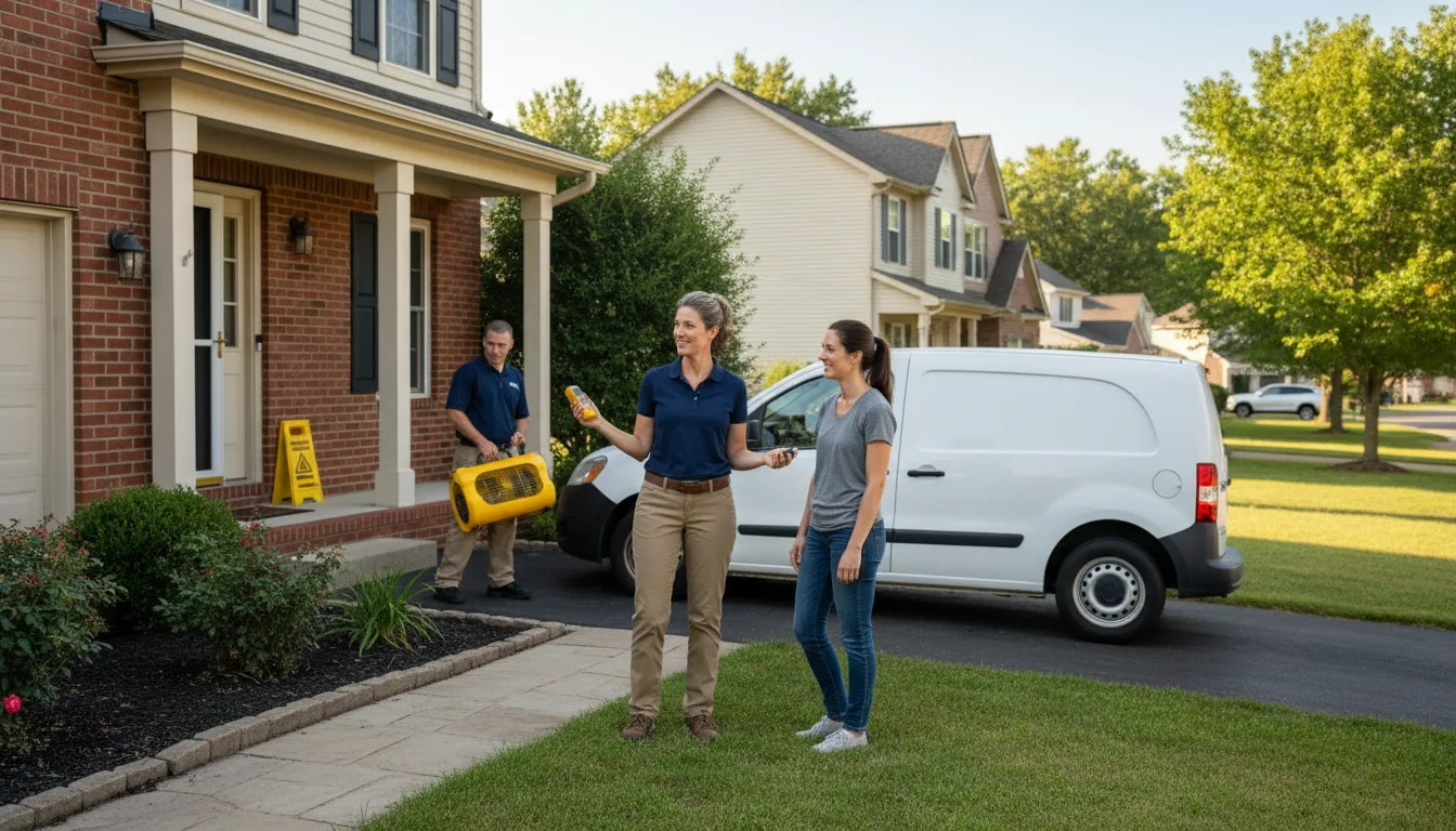 Water restoration image for Emergency Water Damage Restoration in Hilltop, WV